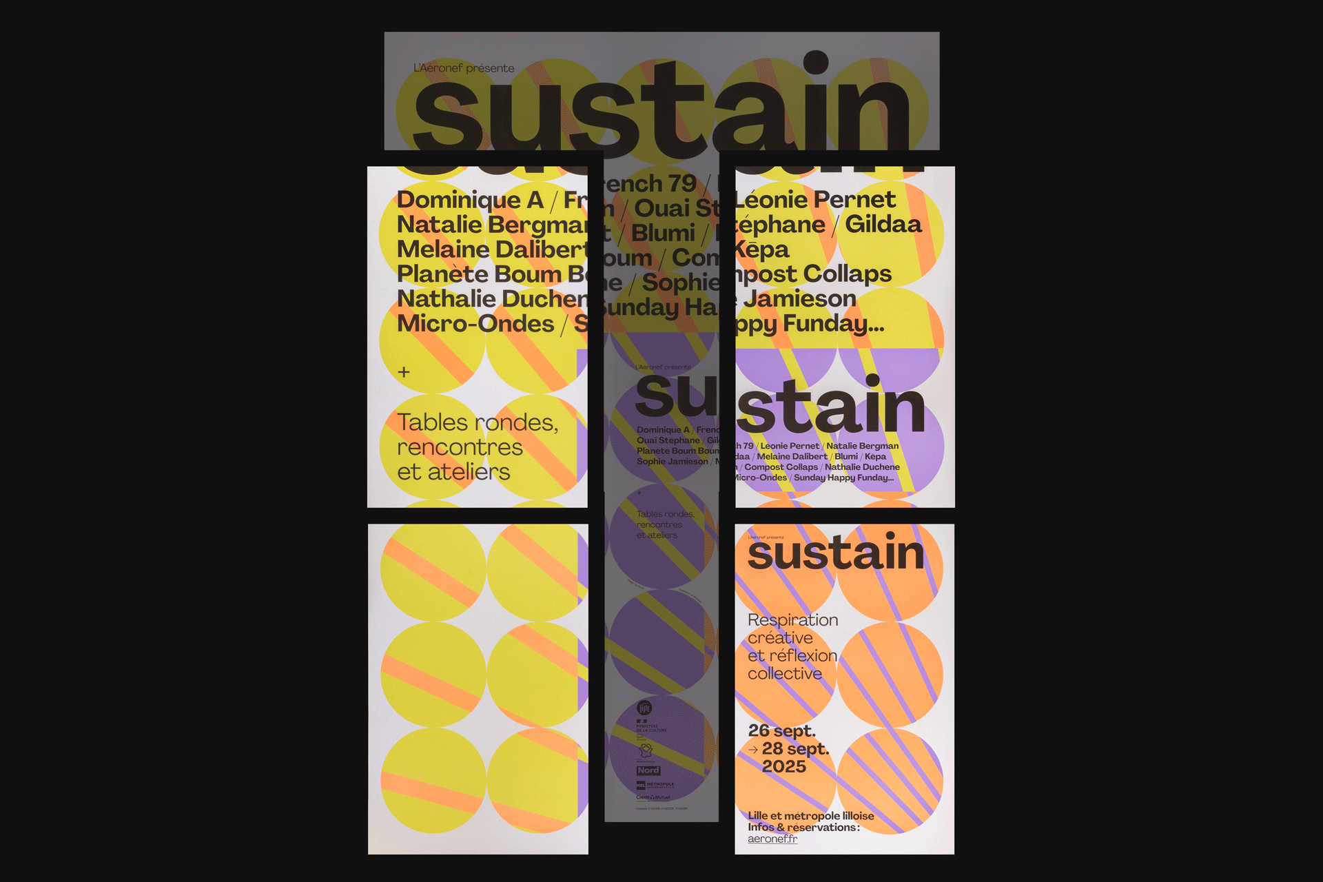 Sustain / Affiches-programme : découpe / Image No. 1