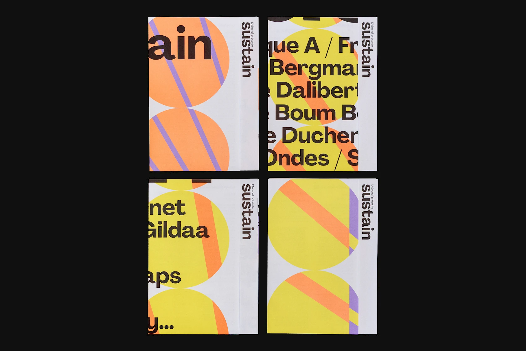 Sustain / Affiches-programme : plis / Image No. 6